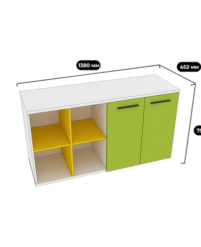 Стеллаж для игрушек L401 L/R