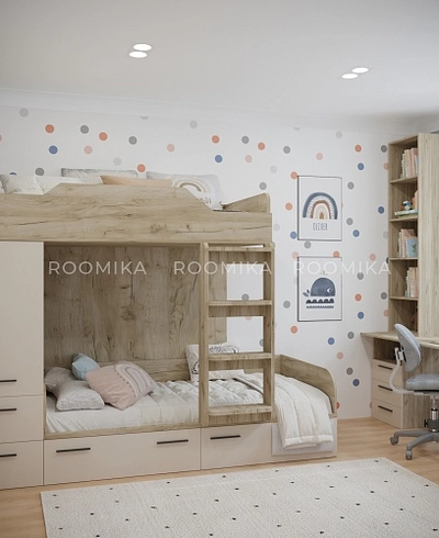 Стеллаж книжный настольный L334