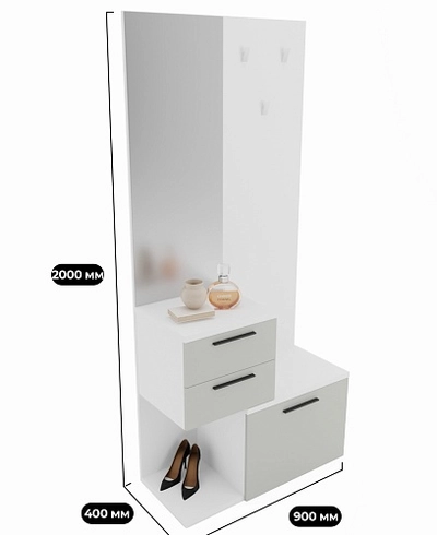 Комплекс панель с зеркалом L1000 L/R