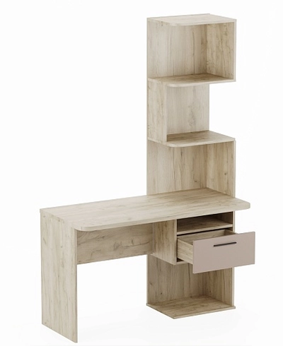 Рабочий стол со встроенным стеллажом HOF420