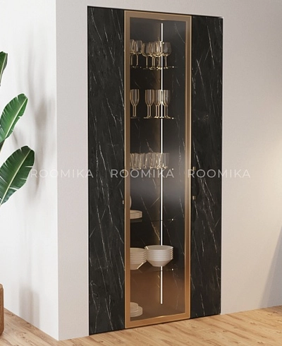 Шкаф-витрина с подсветкой R252