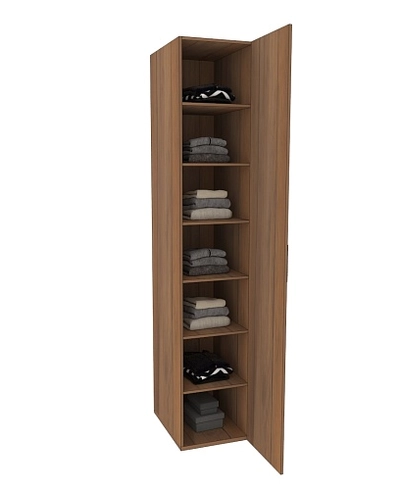 Шкаф 1 дверный узкий L220.60-4