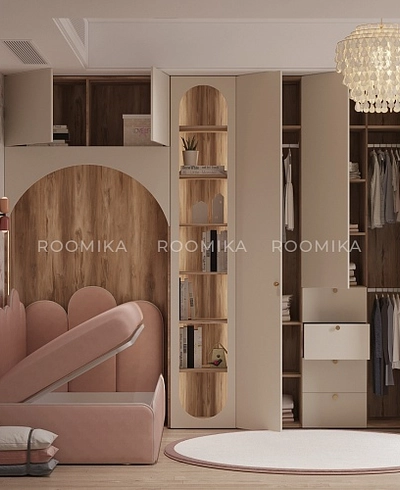 Шкафная группа для детской комнаты Лацио 203