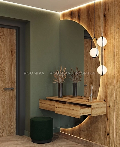 Зеркало с подвесным столиком Лацио 18