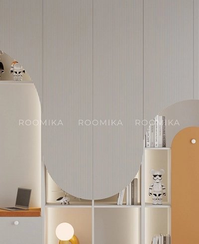 Шкафная группа Лацио для детской, фрезерованные фасады в эмали 130