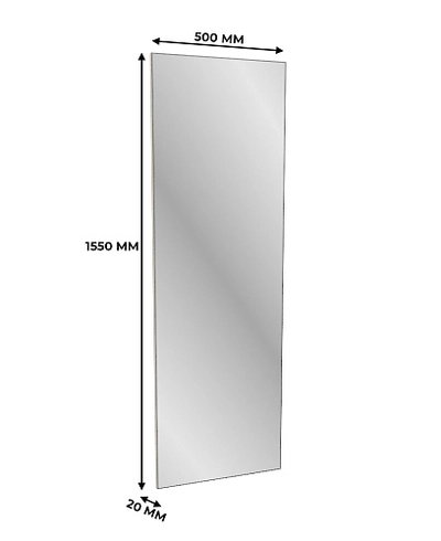 Панель зеркало L166