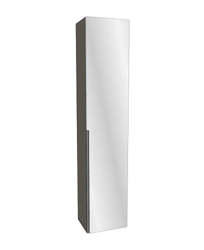 Шкаф одностворчатый с зеркалом, фасады в эмали LE-221.40-1Z