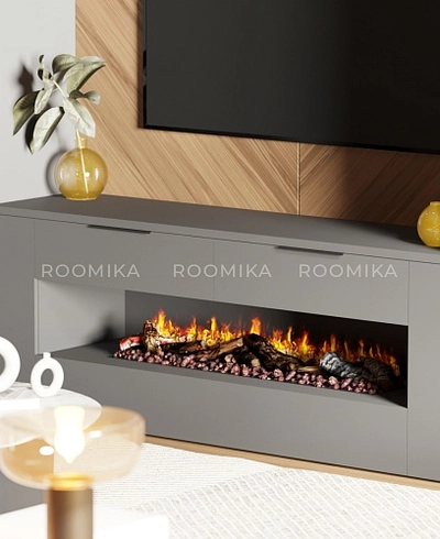 Тумба ТВ напольная с электрокамином LG551.450L/R