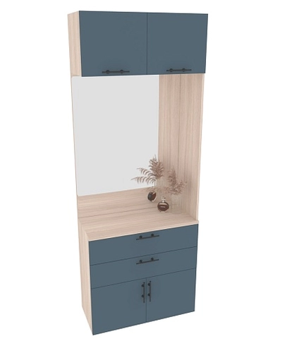 Тумба с зеркалом и комодными ящиками L421 L/R