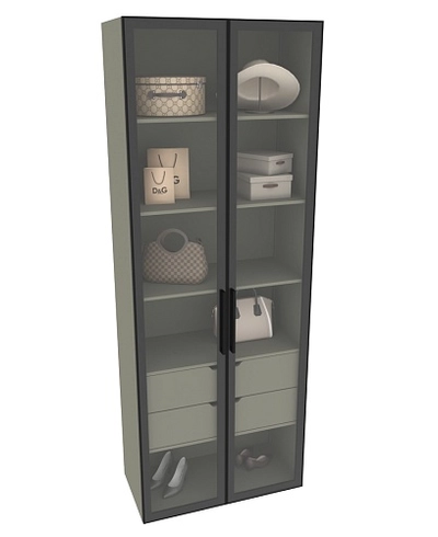 Шкаф с встроенными ящиками R214.2