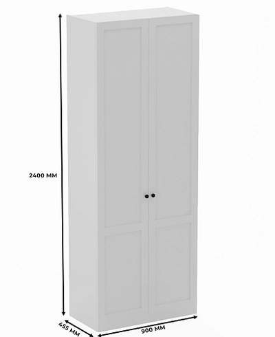 Шкаф двухдверный с перемычкой А210.44-1Р