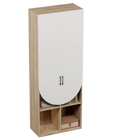 Шкаф для одежды с открытой нишей  с подсветкой LG254.44