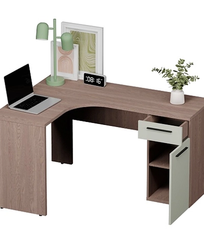 Стол угловой разносторонний L714 L/R