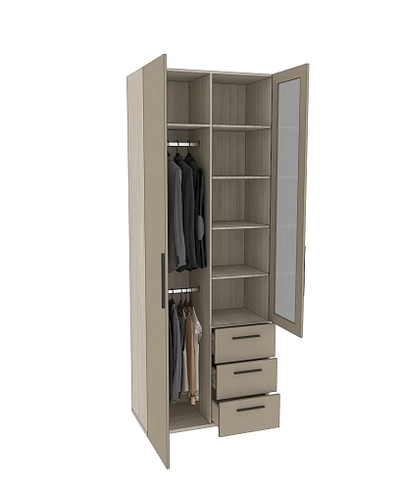 Шкаф комбинированный со стеклом L215S L/R