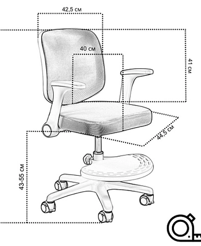 Детское кресло LST9 FUNDESK