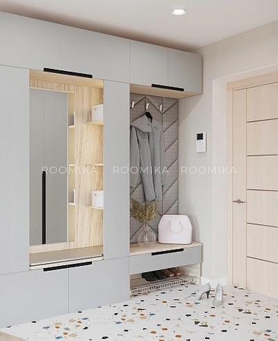 Лацио прихожая фасады в эмали 14