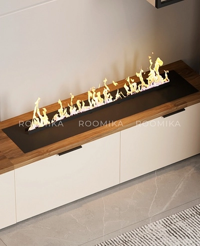 Тумба ТВ напольная с электрокамином L548.350