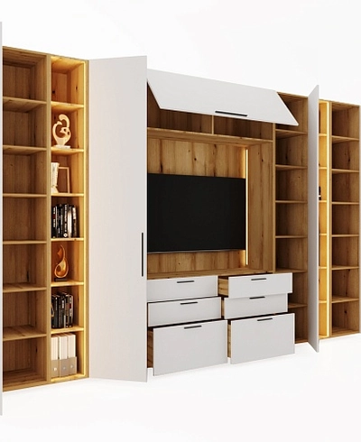 Шкафы для гостиной Лацио 15