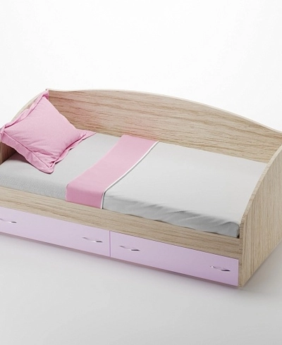 Кровать односпальная с ящиками P902N, 90x190