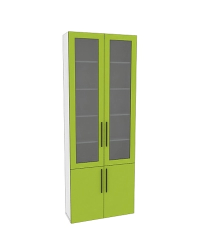 Шкаф книжный со стеклом L240