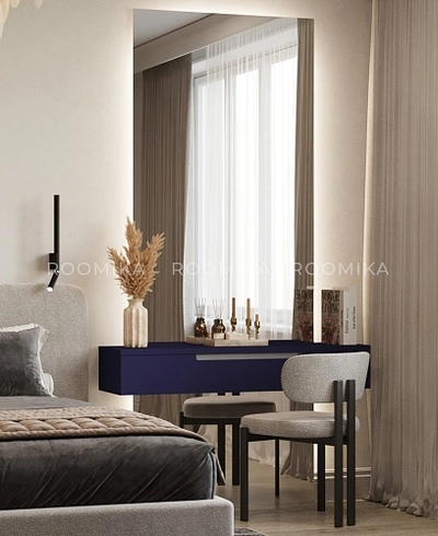 Туалетный столик, фасады в эмали LE-515