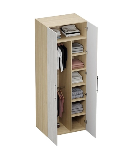 Шкаф двустворчатый L210.60-4