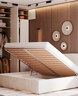 Лацио спальня, фрезерованные фасады в эмали 15