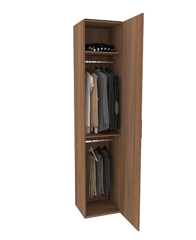 Шкаф 1 дверный широкий с зеркалом L221.44-1Z