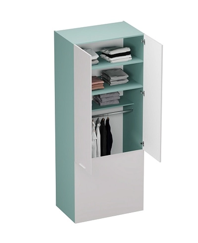 Шкаф двухдверный с фальш стенкой LG212