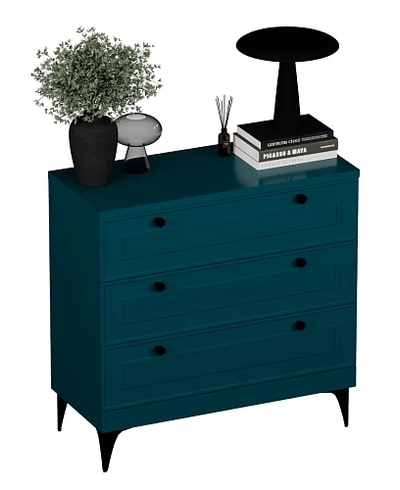 Комод с ящиками узкий A703.40ESB