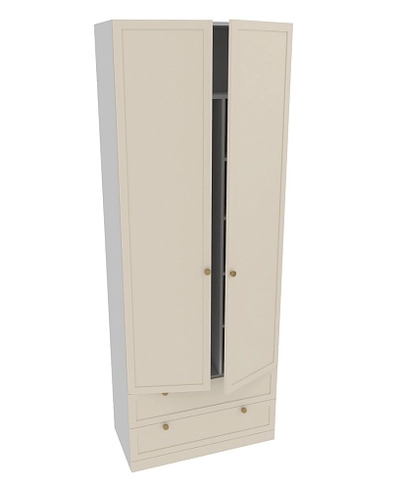 Шкаф двухдверный с ящиками A211.44