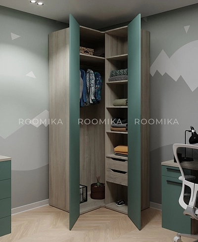 Шкаф угловой L207 L/R