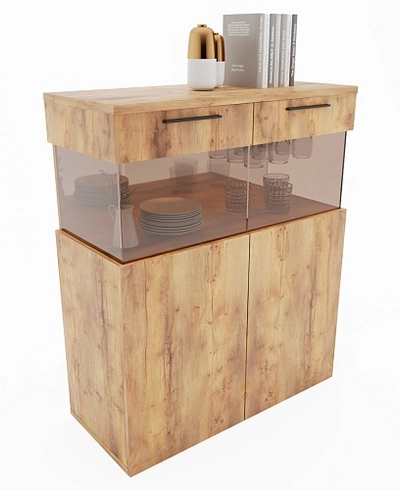 Винный шкаф с подсветкой L200