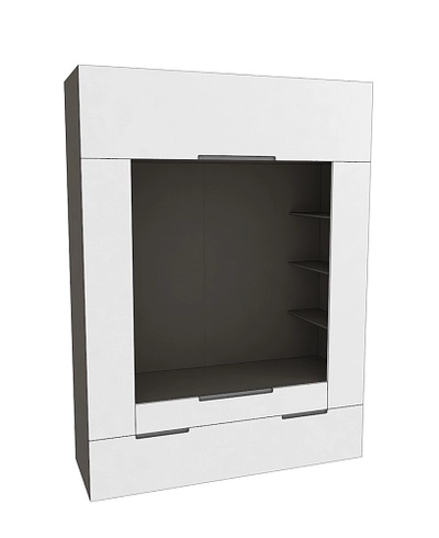 Секция для ТV, фасады в эмали LE406.60