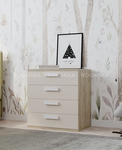 Комод 4 ящика, шириной 704мм E774