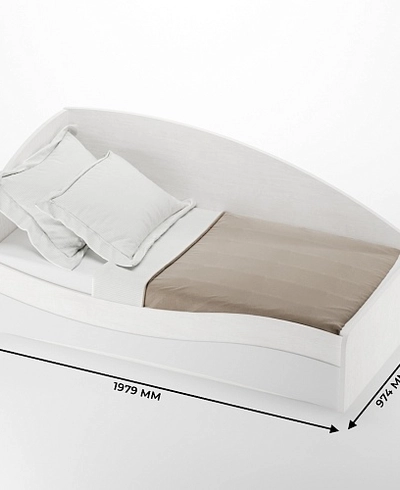 Кровать односпальная P901 с подъемным механизмом, 90x190