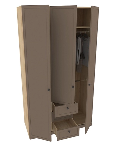 Шкаф трехдверный для одежды A203.60