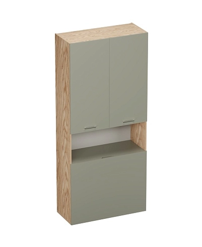 Шкаф двухдверный с фальш стенкой L212.1