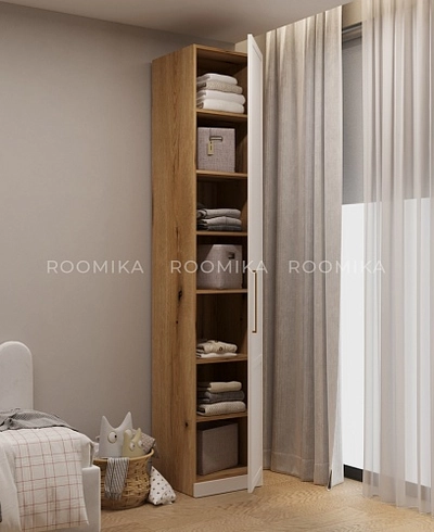 Шкаф одноверный для одежды с перемычкой A220.44-4P