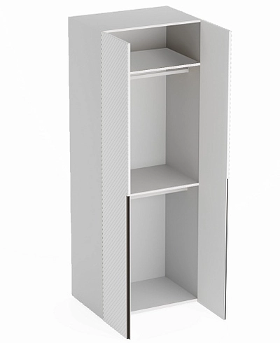 Шкаф 2 дверный, фасады в эмали LE210.60-2