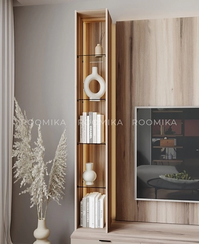 Шкаф R314.35ST на тумбу R502, R508 с подсветкой