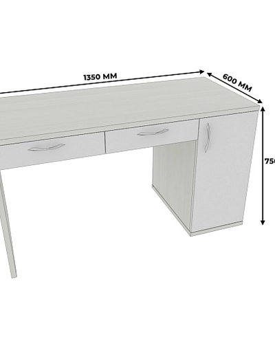 Рабочий стол с ящиками P717 L/R