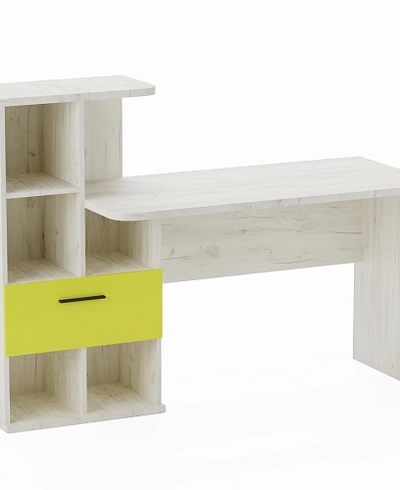 Рабочий стол со встроенным стеллажом HOF421