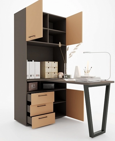 Cтол-стеллаж L402 L/R