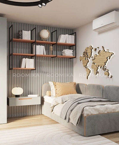 Тумба  навесная, фасады в эмали LE-514