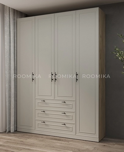 Шкаф четырехдверный для одежды A205-1