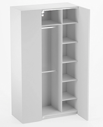 Шкаф со складными дверьми и фальш панелью L206 L/R