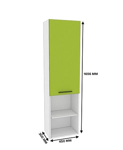 Стеллаж книжный настольный L335