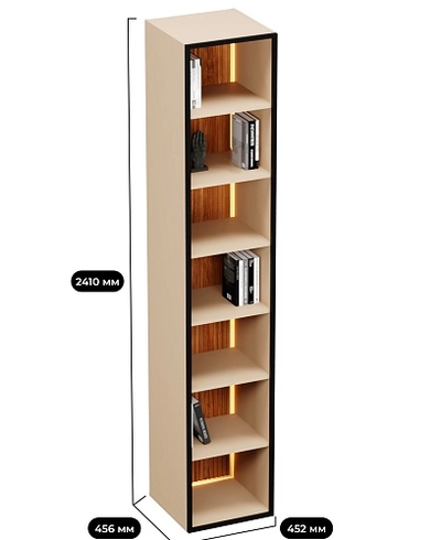 Шкаф напольный с подсветкой LF271.45