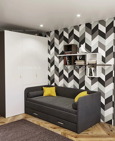 Шкаф  однодверный с нишей L226